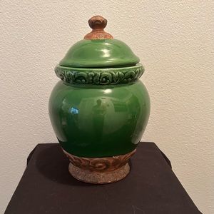 Certified International Primitive Rustic Farmhouse Kitchen Canister.